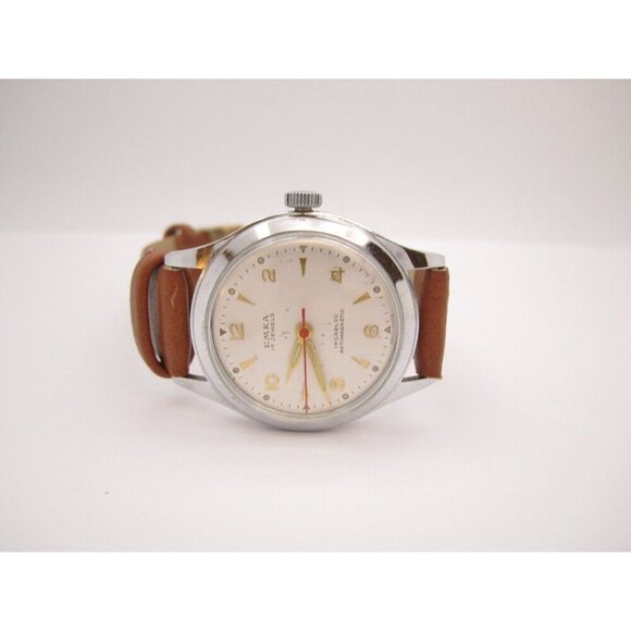 Vtg Women EMKA Hand Wind 17 Jewel Analog 31mm Round Watch (H296) - Picture 7 of 9